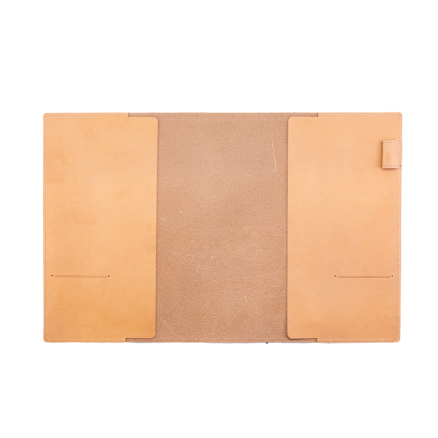 Galen Leather Co.  Leather Slim B5 Notebook  / Planner Cover- Undyed Leather
