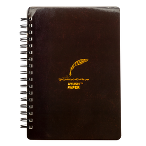 Ayush Paper Side Wire-Bound B5 Notepad