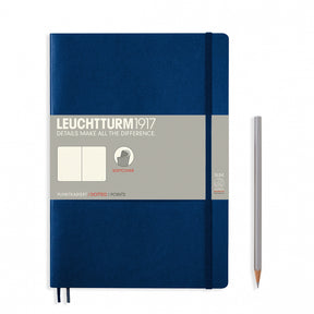 Leuchtturm1917 B5 Composition Softcover Notebook - Navy