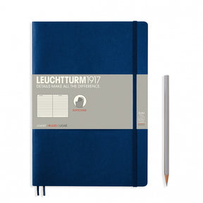 Leuchtturm1917 B5 Composition Softcover Notebook - Navy