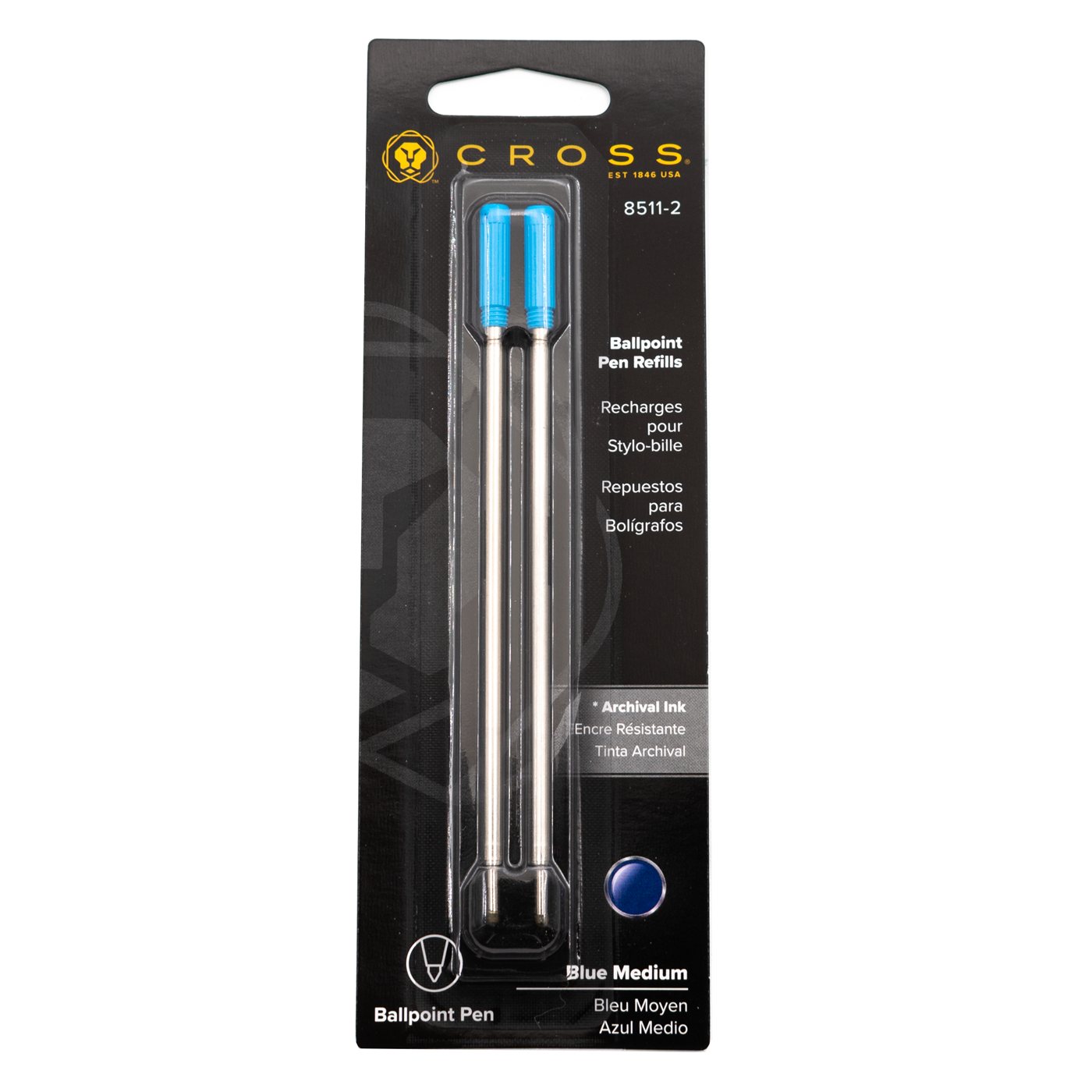 Cross Ballpoint Refill Blue Medium
