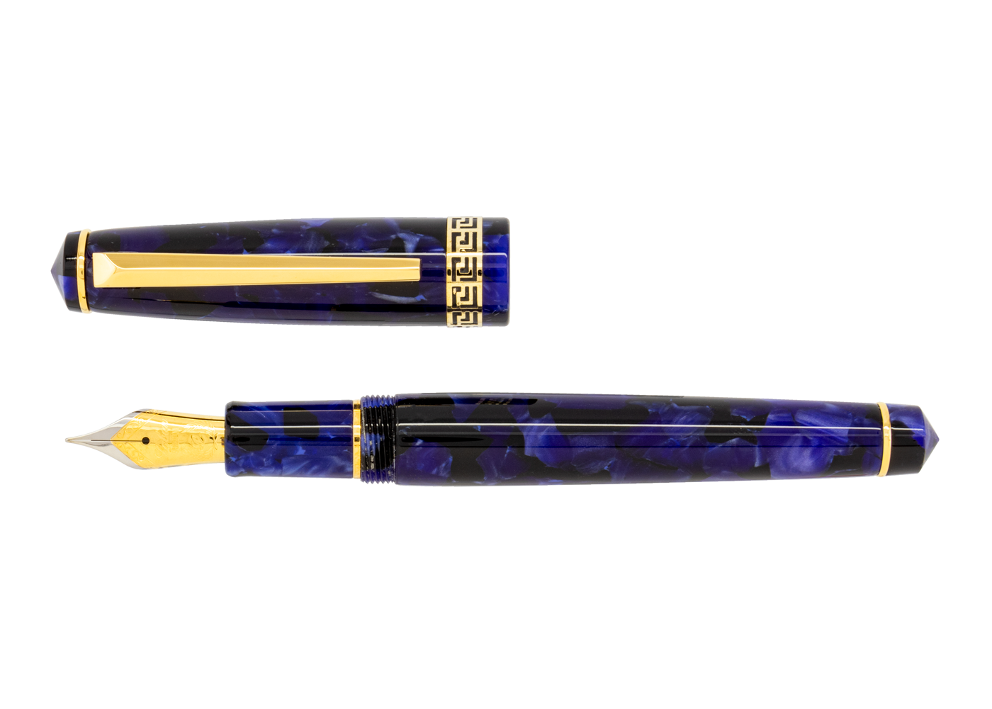 Laban Rosa - Fountain Pen -  Blue Marble