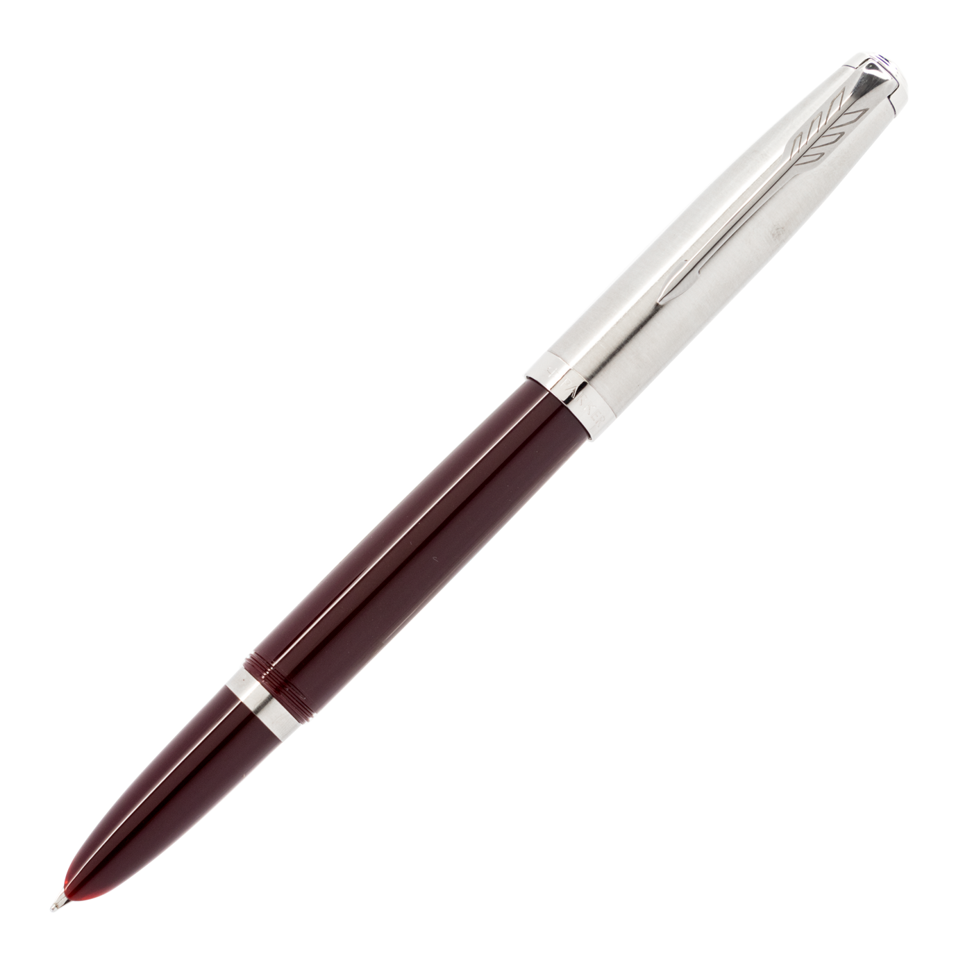Parker 51 Burgundy with Chrome Trim Fountain Pen