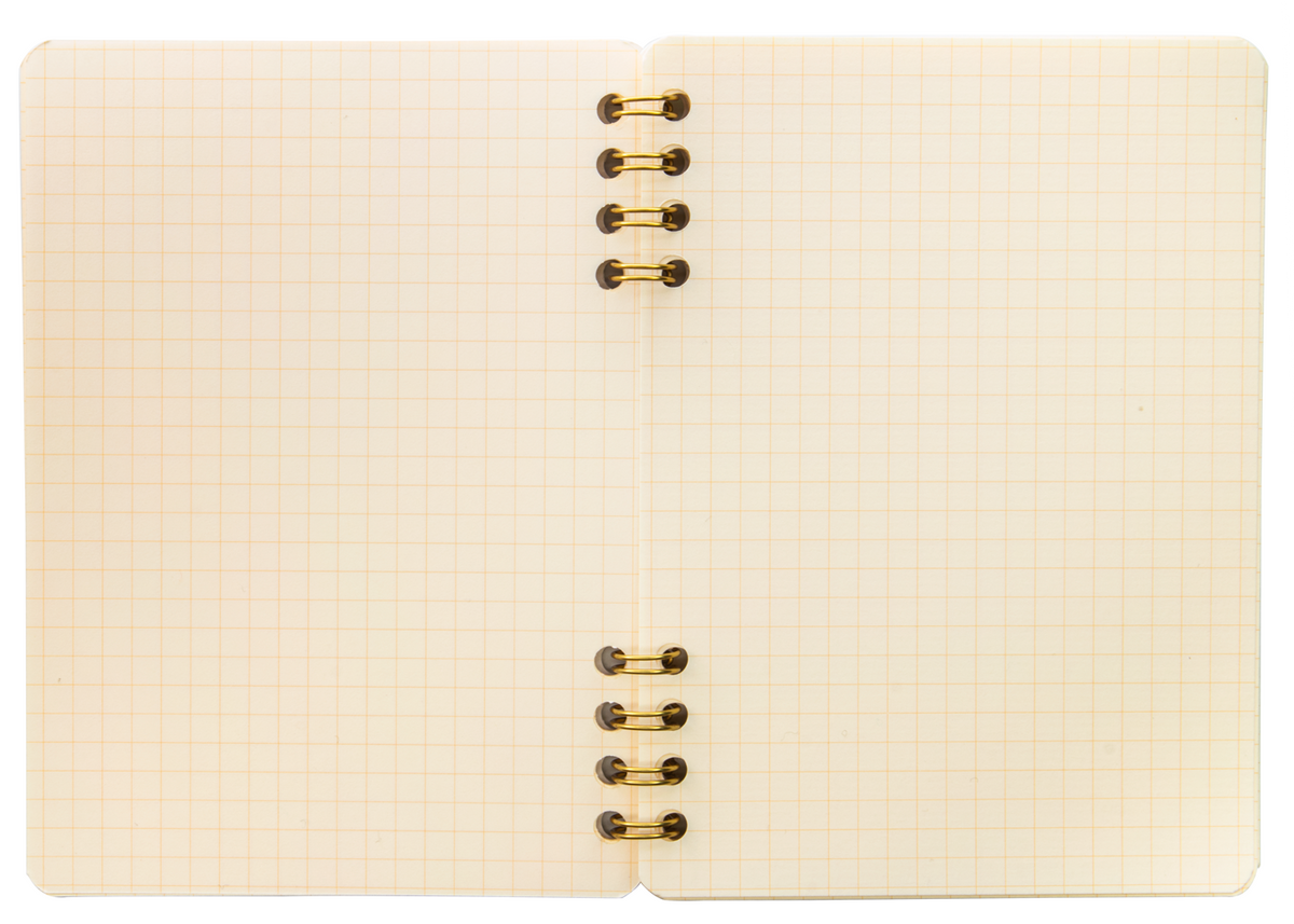 Life Stationery Cinnamon Note A6 Side Ring-Bound Notebook