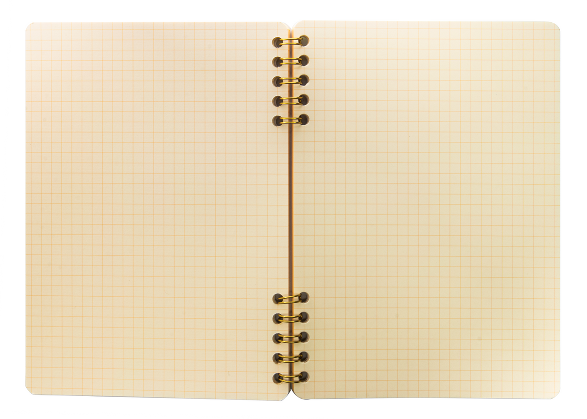 Life Stationery Cinnamon Note B6 Side Ring-Bound Notebook