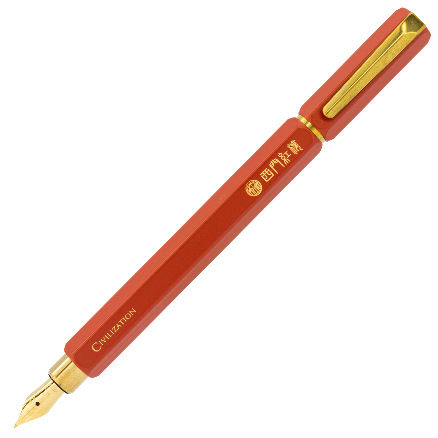 IWI Civilization Fountain Pen Red