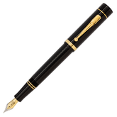 Conway Stewart Churchill Classic Black with Gold Trim