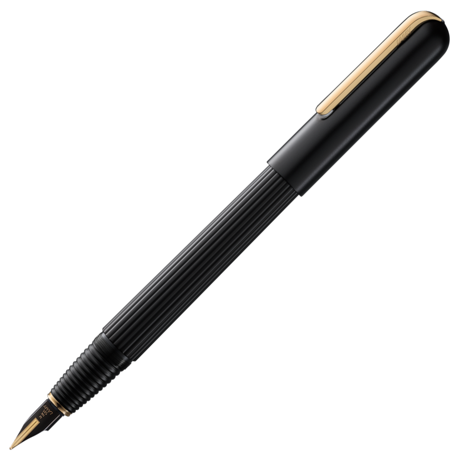 Lamy Imporium Black/Gold Trim Fountain