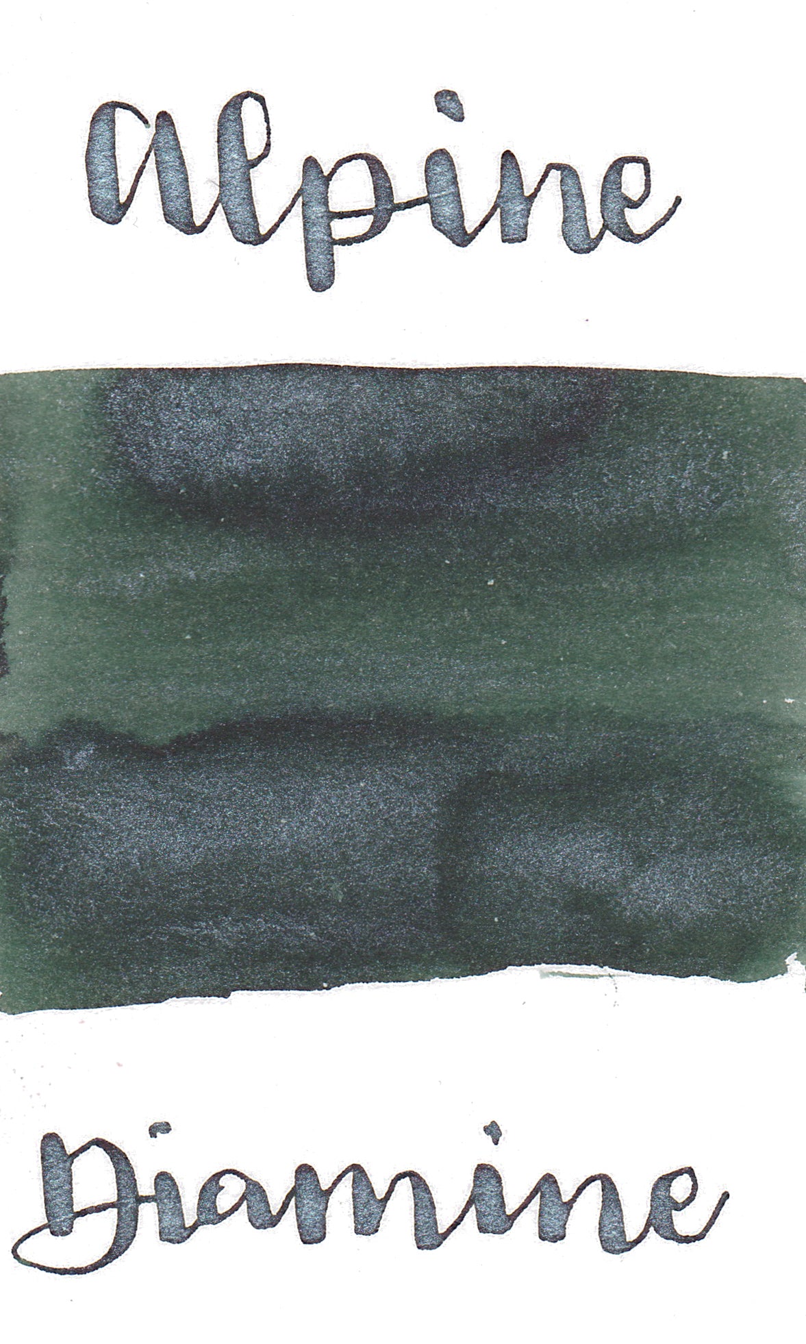 Diamine Green Edition Shimmer Ink - Alpine