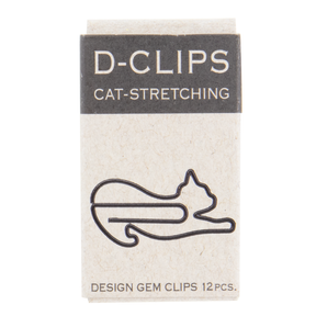 Midori D-Clips- Stretching Cat
