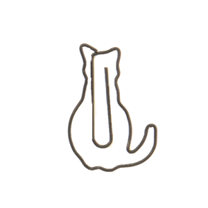 Midori D-Clips - Sitting Cat
