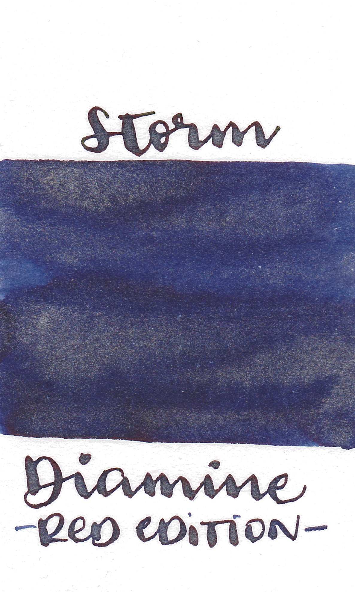 Diamine Red Edition Storm Shimmer