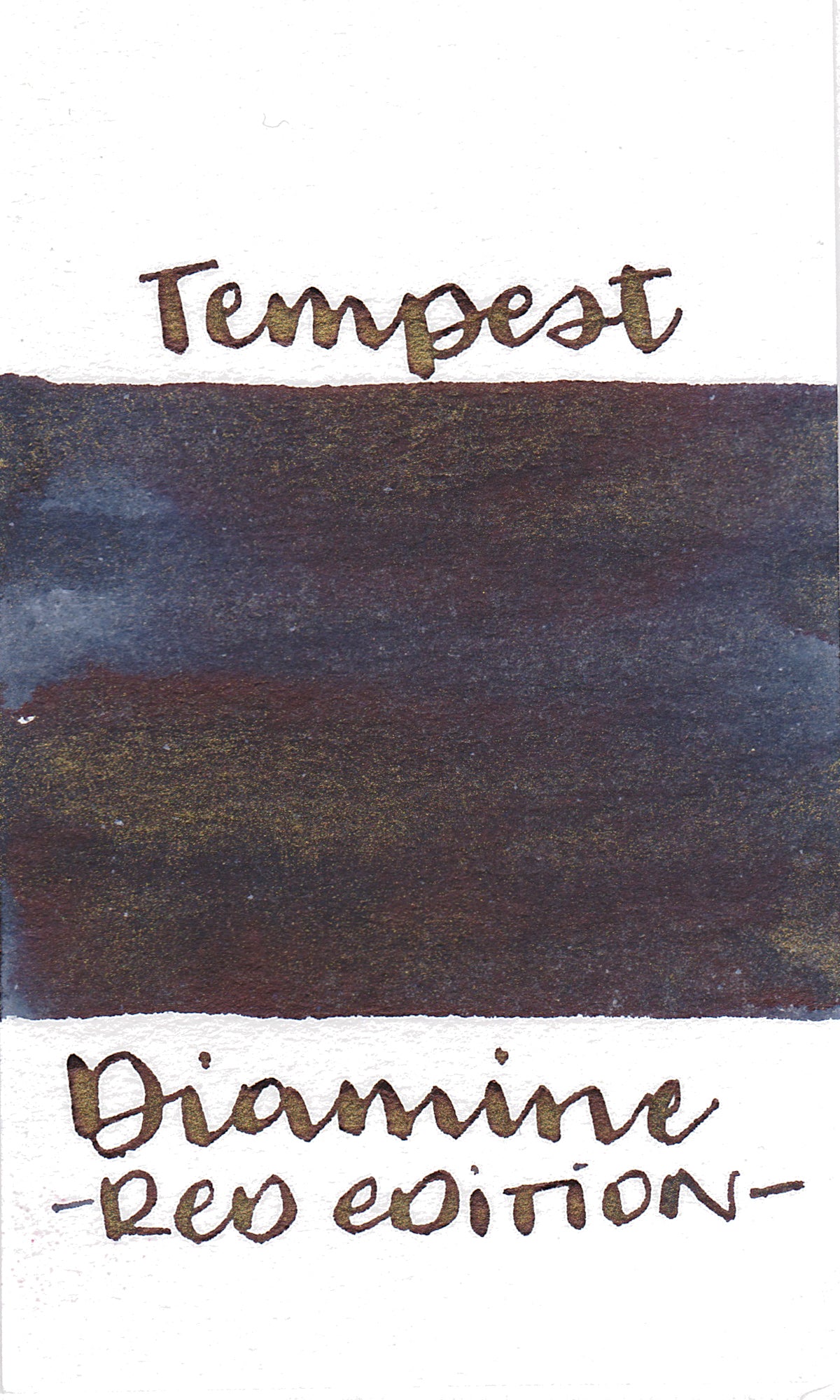 Diamine Red Edition Tempest Shimmer