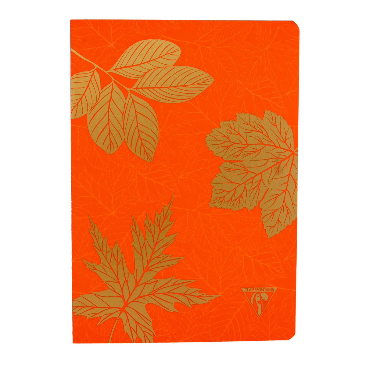Clairefontaine Neo Deco Collection - Pumpkin - Staplebound Notebook (48 Sheets)