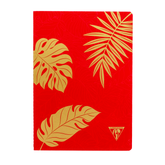 Clairefontaine Neo Deco Collection - Madder Red - Staplebound Notebook (48 Sheets)