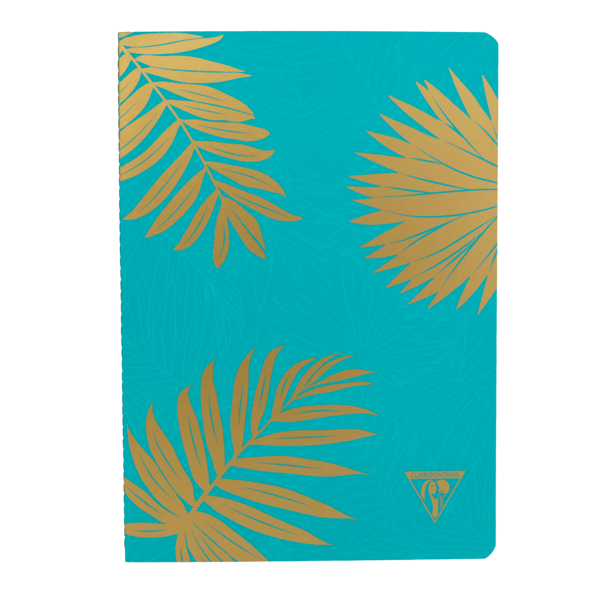 Clairefontaine Neo Deco Collection - Turquoise - Staplebound Notebook (48 Sheets)