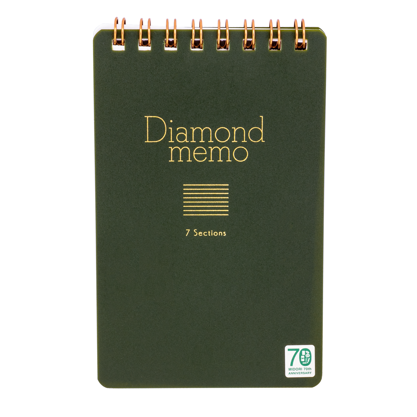 Midori Diamond Memo 7 Section Green (Limited Edition)