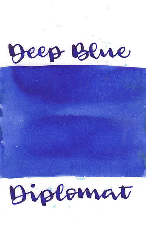 Diplomat Deep Blue Ink