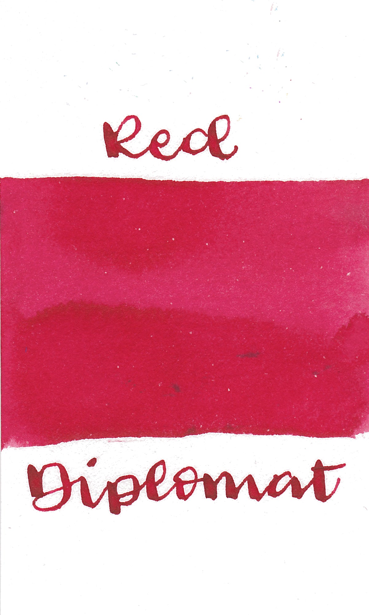 Diplomat Red Ink