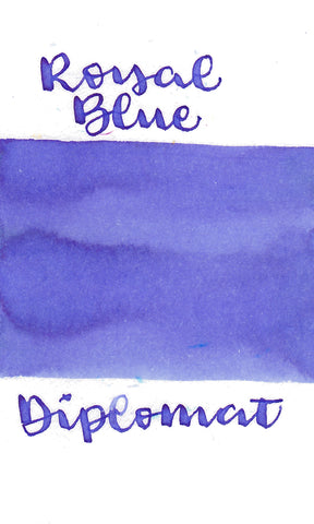 Diplomat Royal Blue Ink