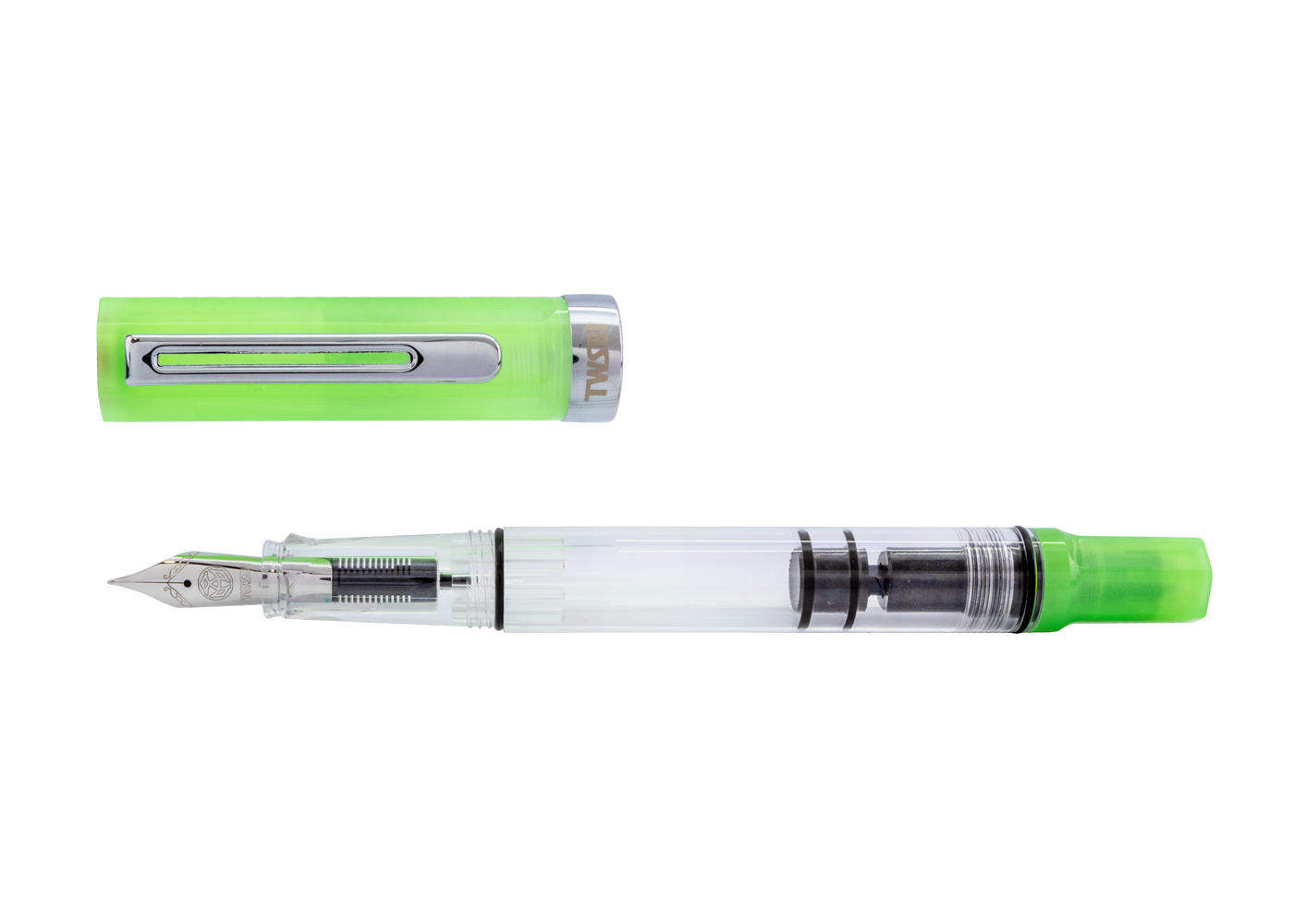 TWSBI Eco Fountain Pen - Glow Green - Broad