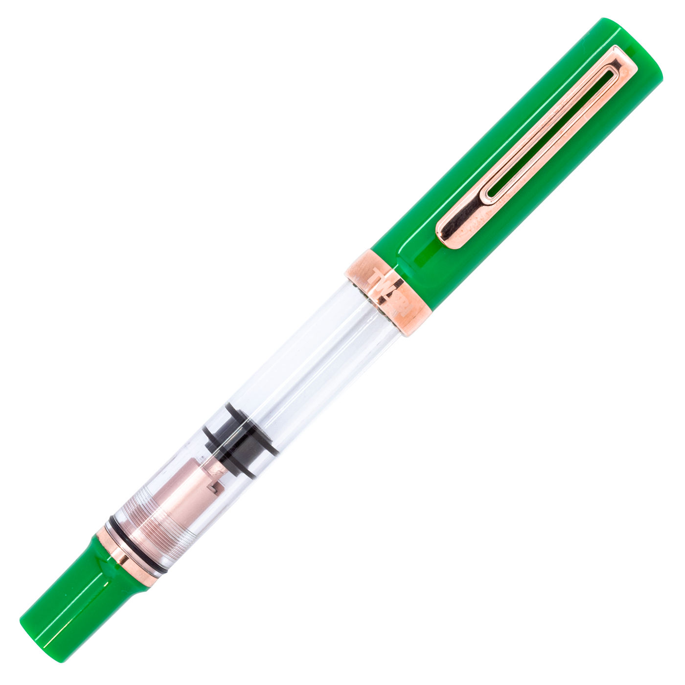 TWSBI ECO T Royal Jade w/ Rose Gold Fountain Gift Set