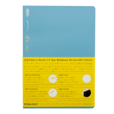Stalogy 018 Notebook- 1/2 Year - Grid - A5 - Blue