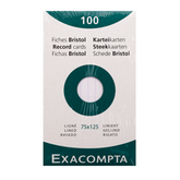 Exacompta Bristol  index cards