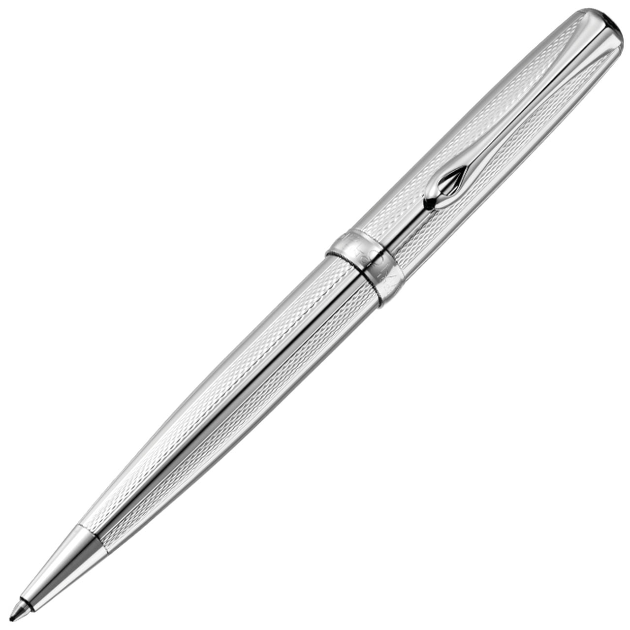 Diplomat Excellence A2 Guilloche Stripes Chrome Ballpoint