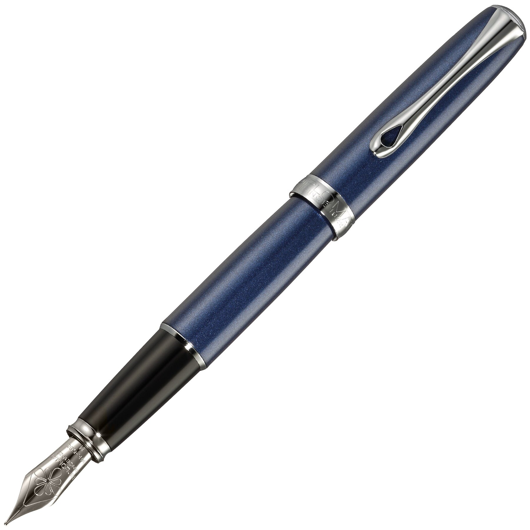 Diplomat Excellence A2 Midnight Blue Fountain Pen Gift Set
