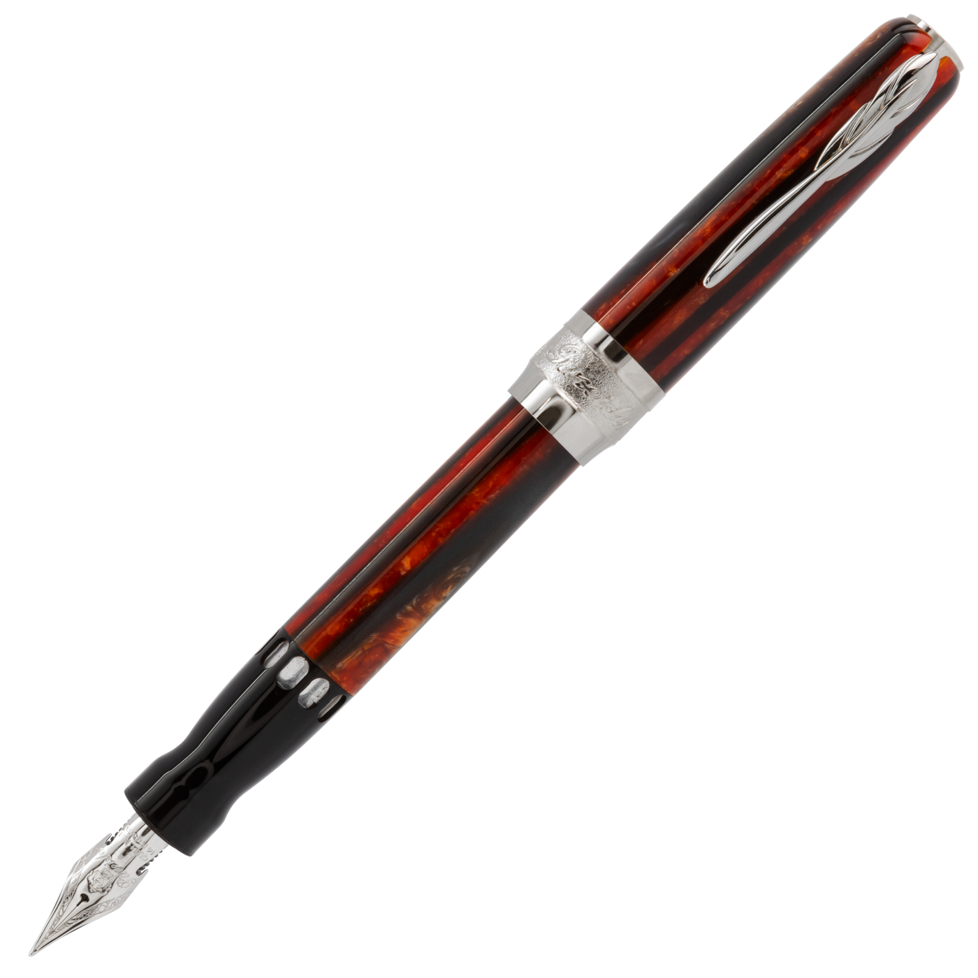 Pineider Arco Fire Fox Fountain Pen Limited Edition 888