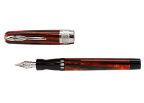 Pineider Arco Fire Fox Fountain Pen Limited Edition 888