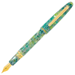 Esterbrook Estie Fountain Pen - Sea Glass with Gold Trim