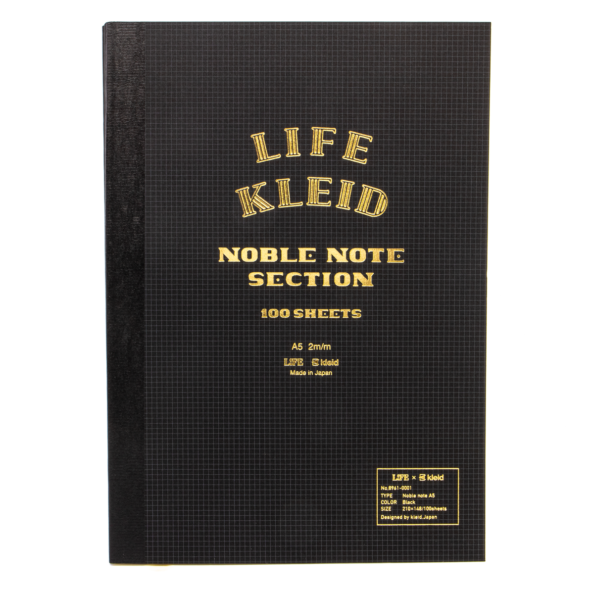 Kleid x Life Noble Note A5 - Grid