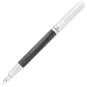 IWI Handscript Fountain Pen - Grey Wood-Texture Leather