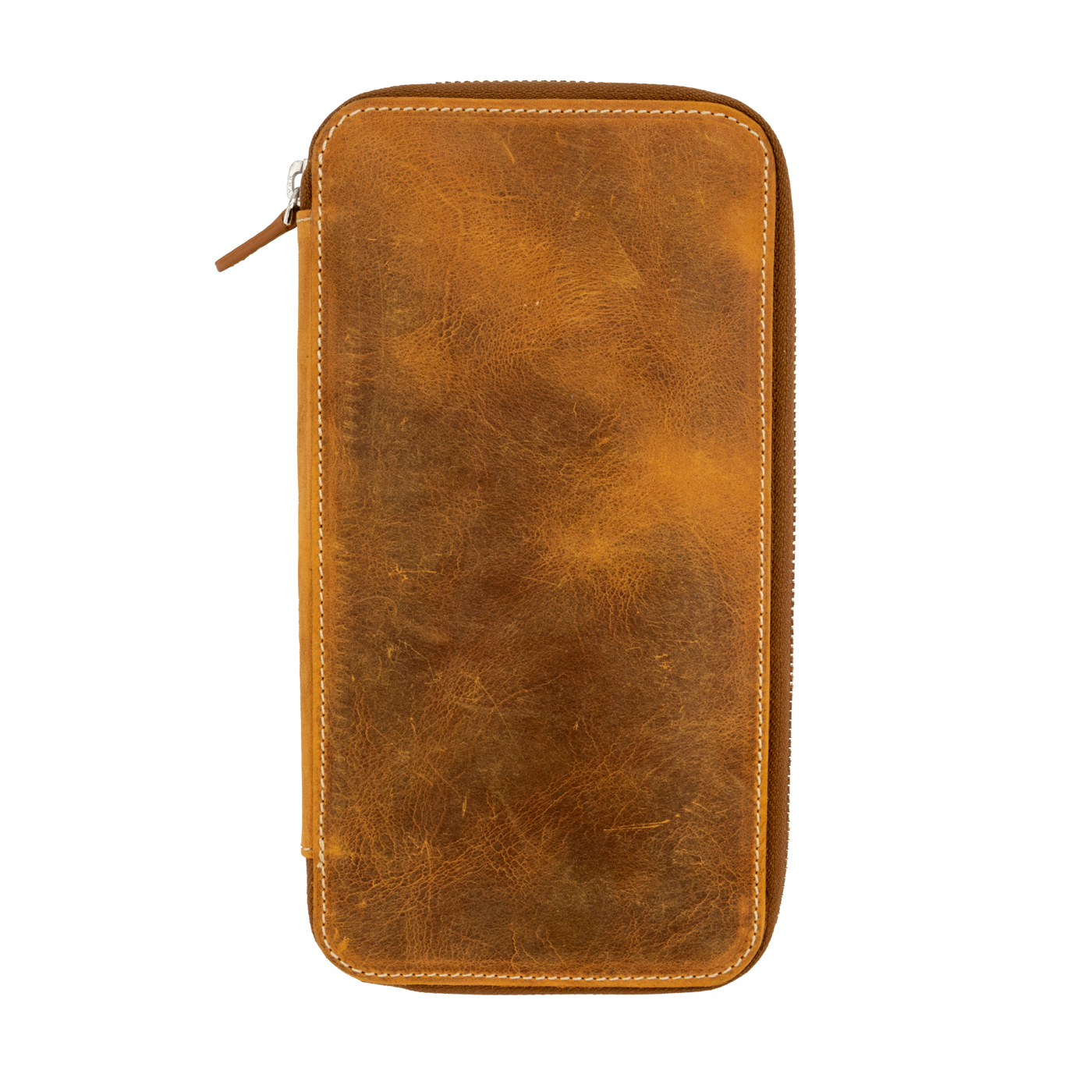 Galen Leather Co. Zippered Hobonichi Weeks Cover- Crazy Horse Brown