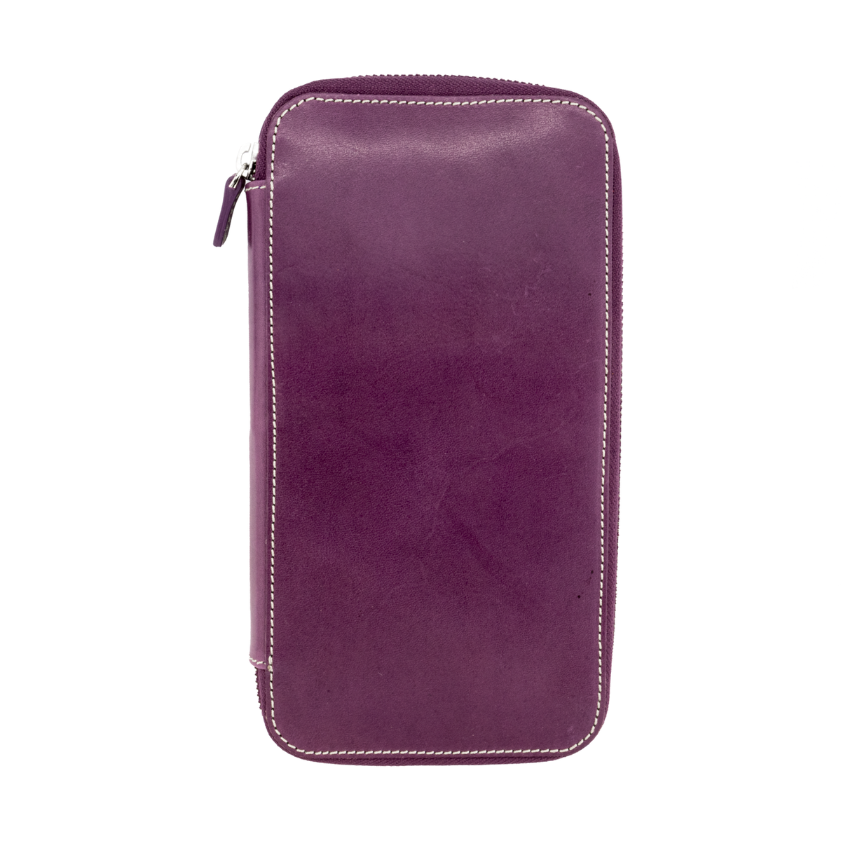 Galen Leather Co. Zippered Hobonichi Weeks Cover- Purple