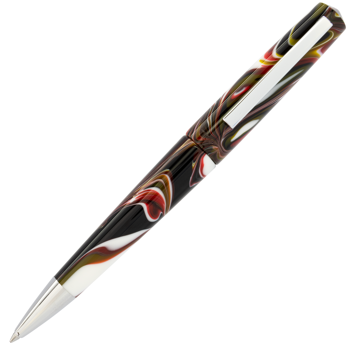 Tibaldi Infrangibile Terra Rossa Resin Ballpoint Pen