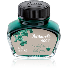 Pelikan 4001 Dunkelgrün/Dark Green Ink