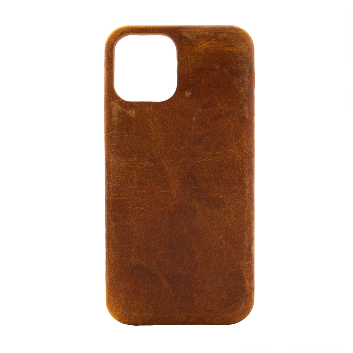 Galen Leather Co. Leather Hardback Case Iphone 12 Mini (5.4")- Crazy Horse Brown
