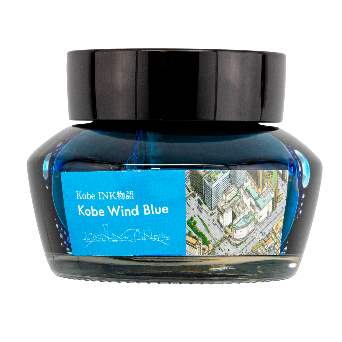Kobe Wind Blue Ink