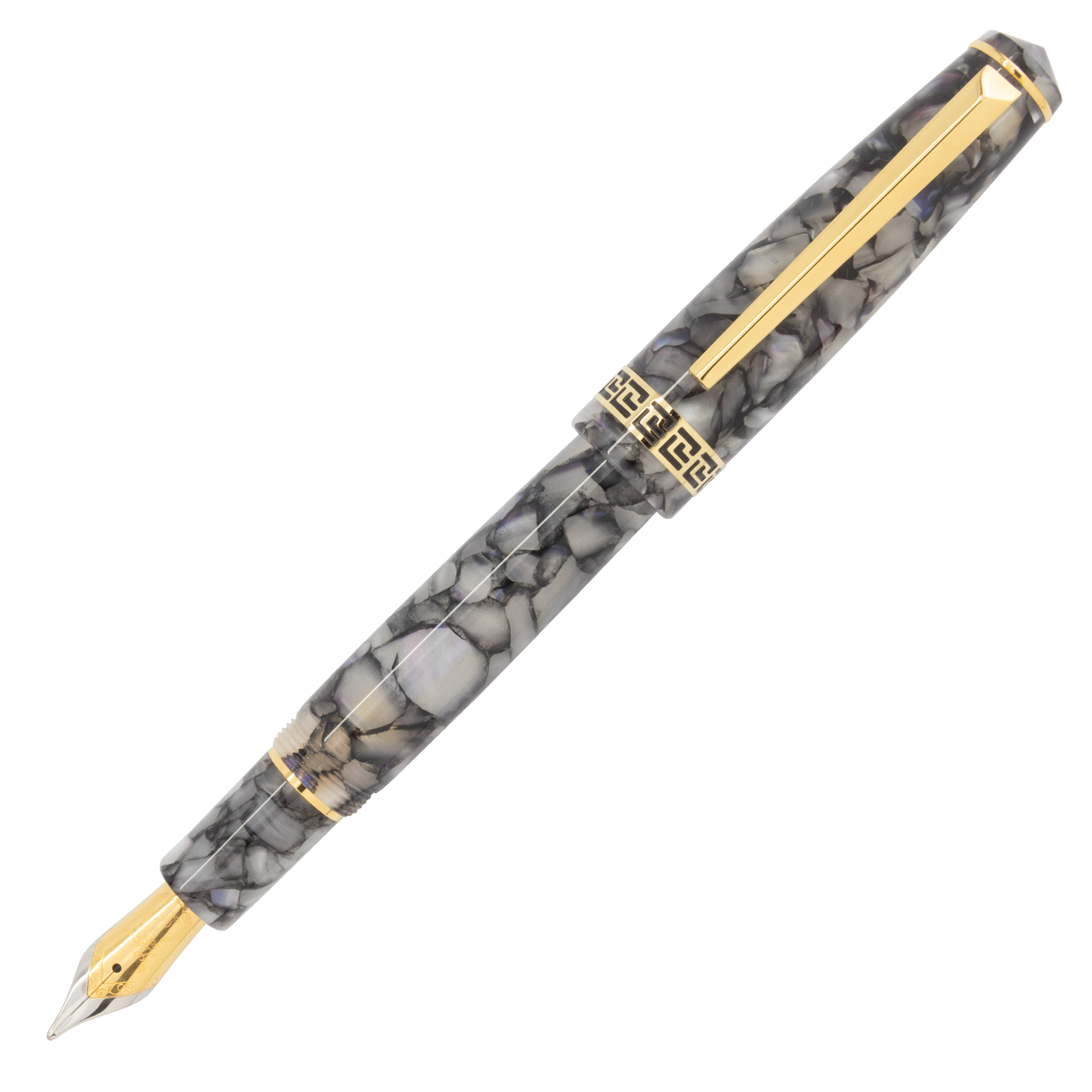 Laban Rosa Ice Crack Fountain Pen