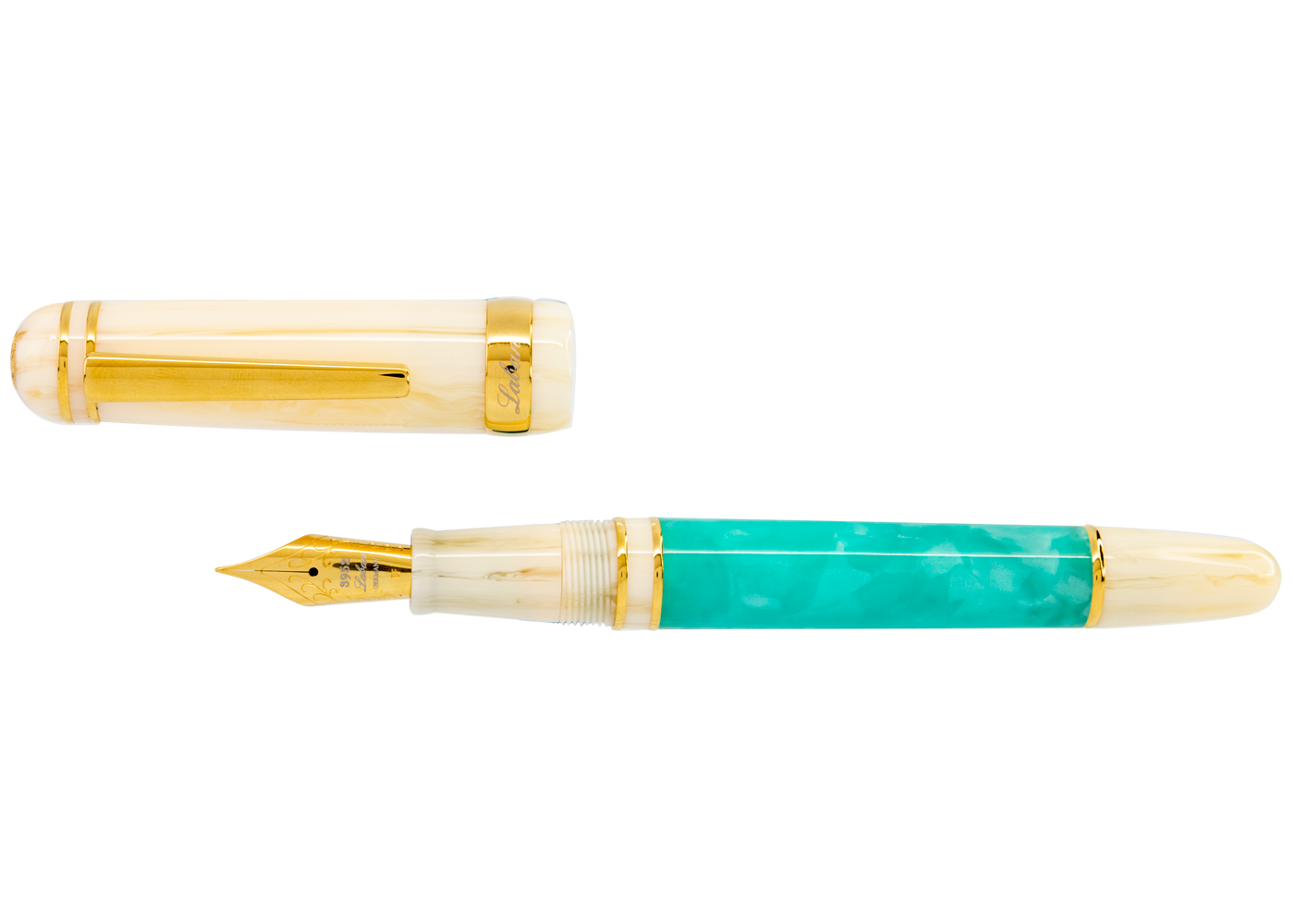 Laban Lagoon Aqua Fountain Pen