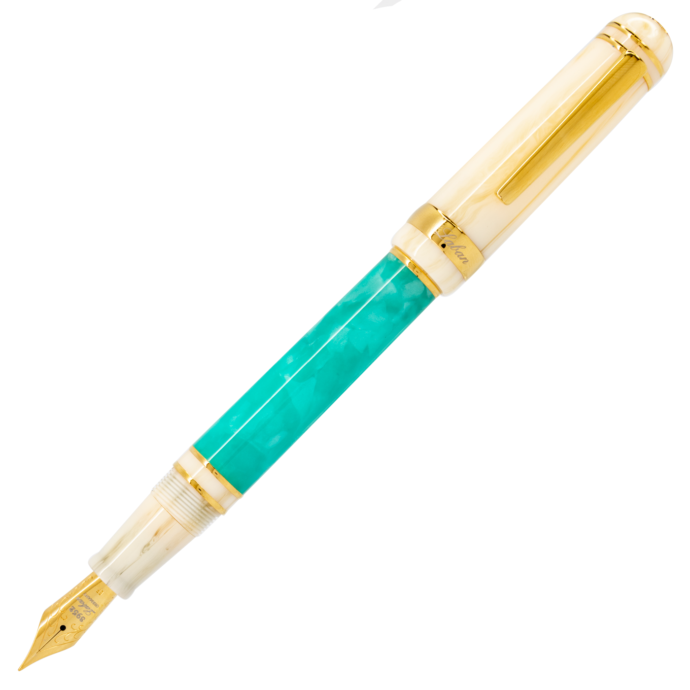 Laban Lagoon Aqua Fountain Pen