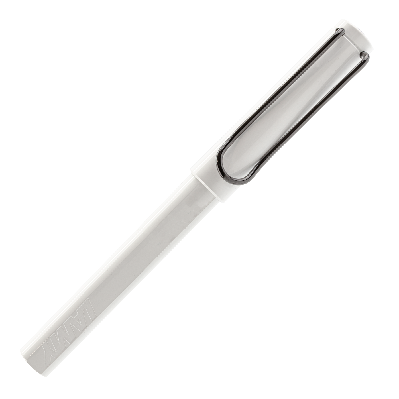 LAMY Safari White / Black clip Rollerball