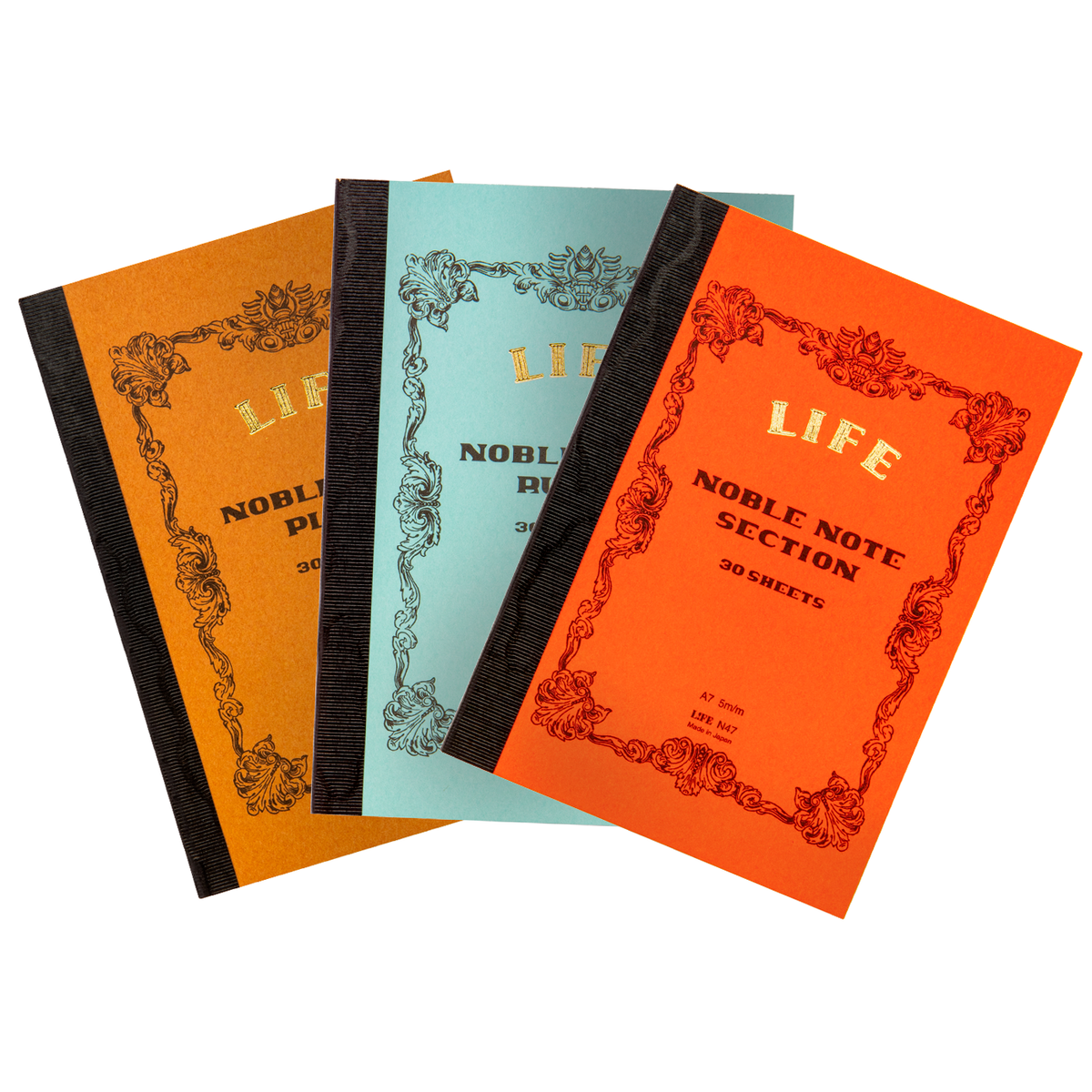 Life Stationery Noble Note A7 Side Bound Notebook