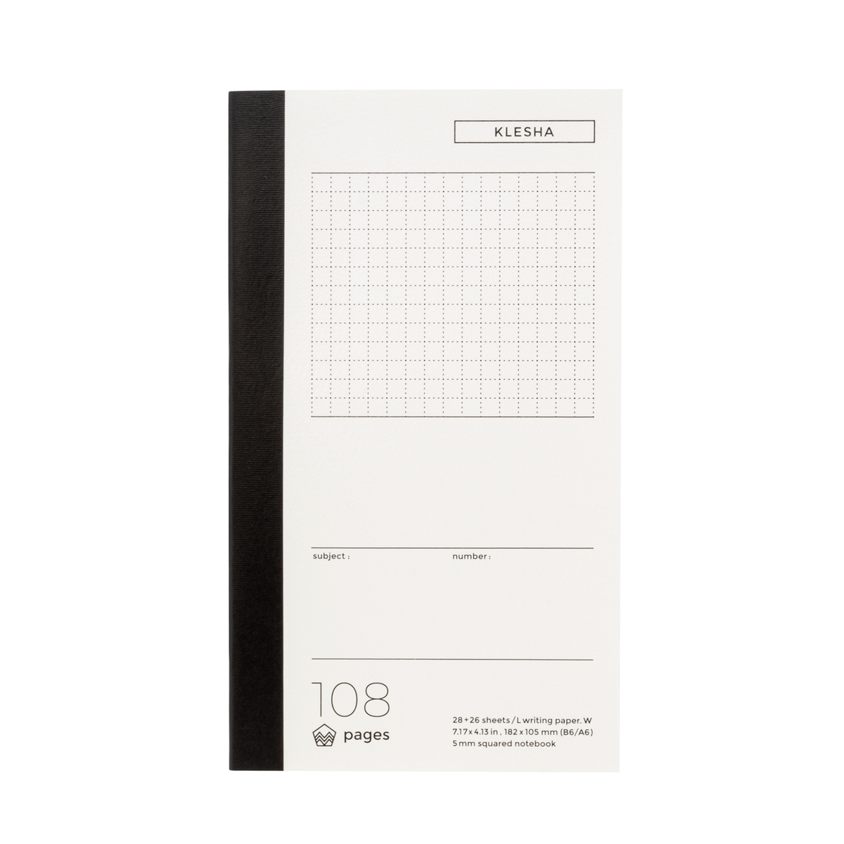 Life Stationery Klesha B6/A6 Slim Side Bound Notebook