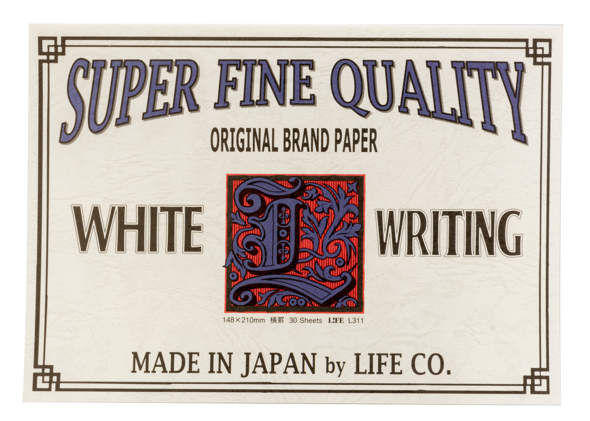 Life Stationery L. Writing White Paper Landscape