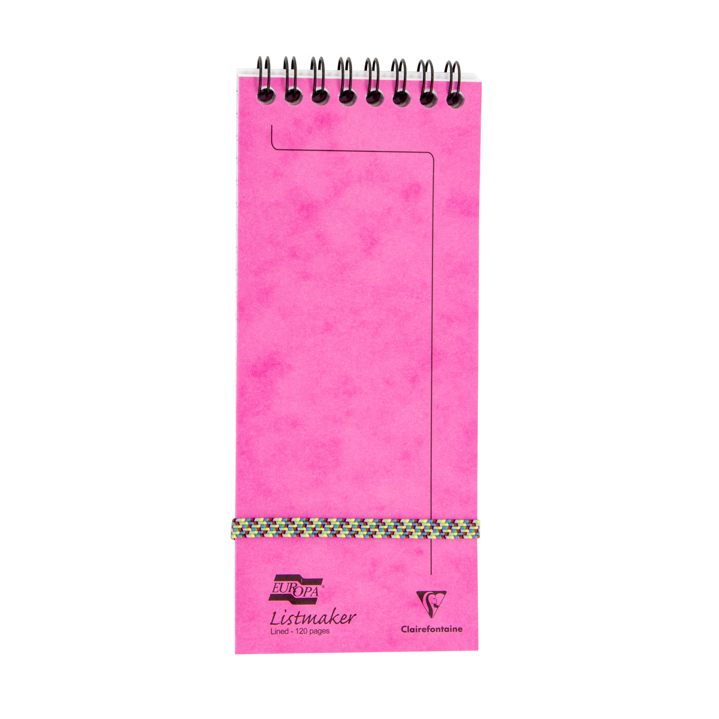 Clairefontaine Europa Listmaker Top Spiralbound Notepad