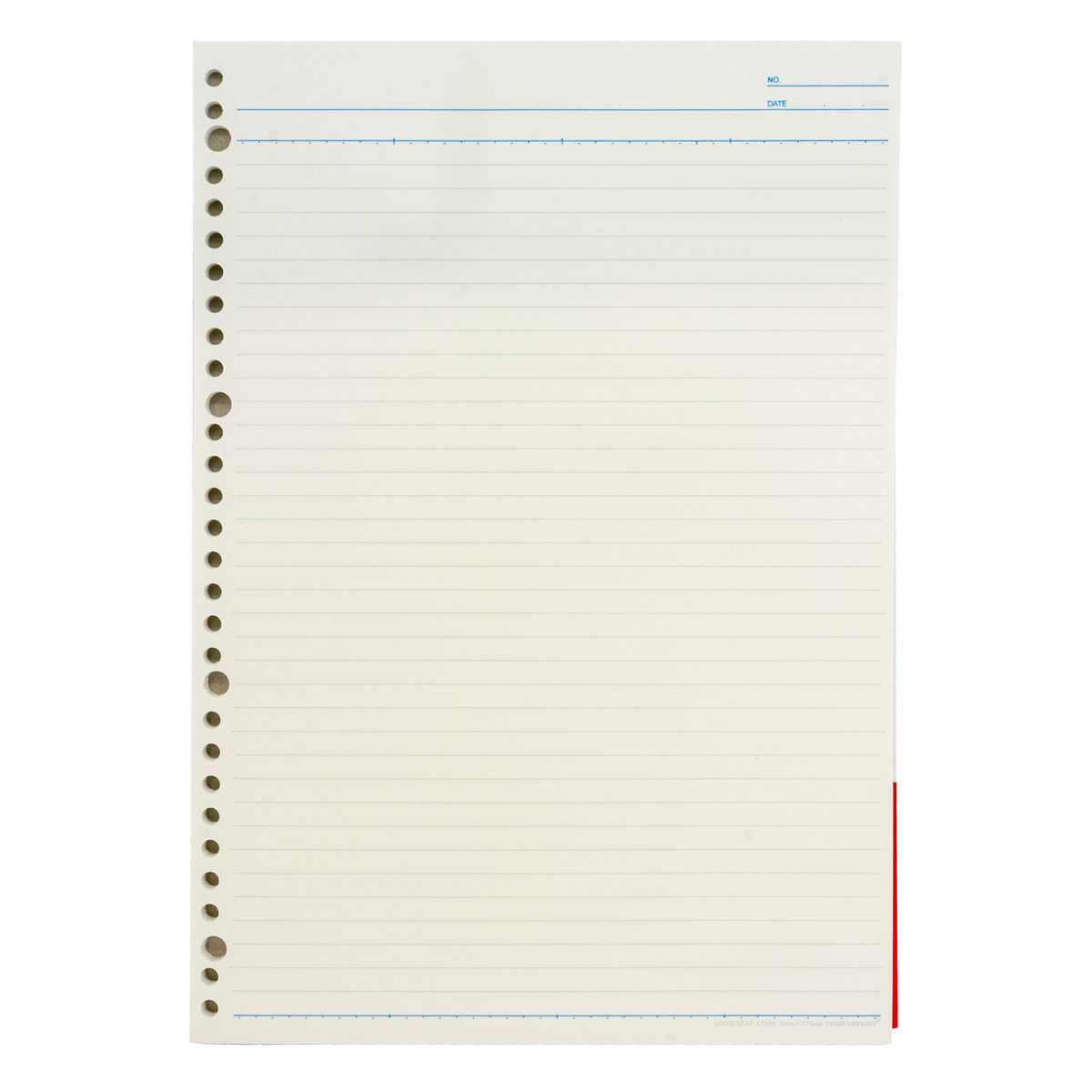 Maruman Loose Leaf Notepad - A4 - Easy to Write - 7mm Rule